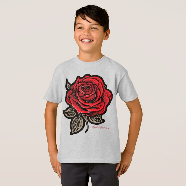  Scarlet Harmony  T-Shirt (Front Full)