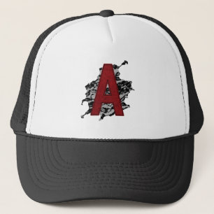 Scarlet Letter A Trucker Hat
