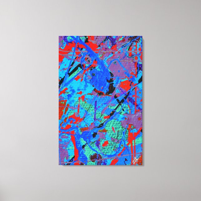 Scarlet Love Canvas Print (Front)