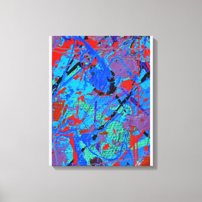 Scarlet Love Canvas Print (Front)