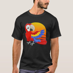 Scarlet Macaw Baby Bird Costume Men Women Kids T-Shirt