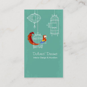 Scarlet Macaw Business Card