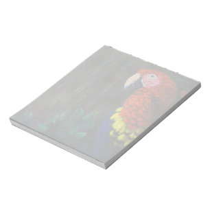 Scarlet Macaw Notepad