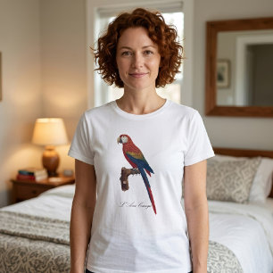 Scarlet Macaw or Red-Breasted Macaw, Ara macao T-Shirt