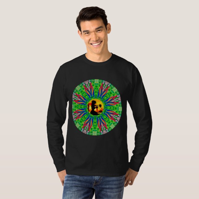 Scarlet Macaw Pride 2 T-Shirt (Front Full)