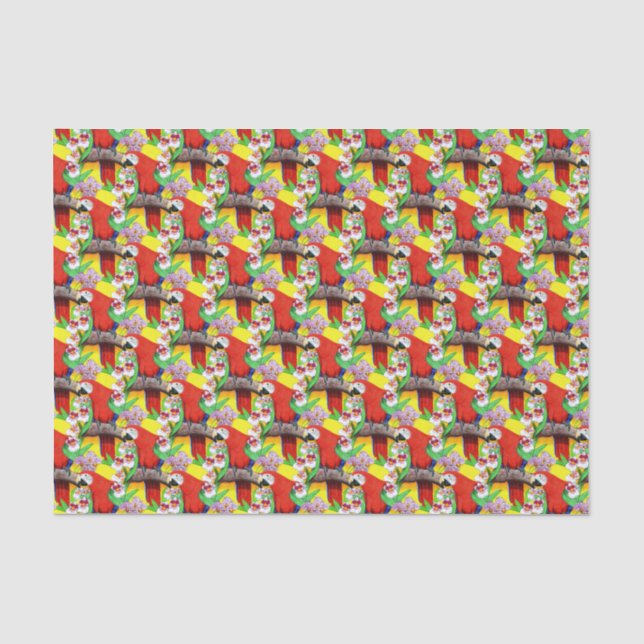 Scarlet McCaw Tissue Paper (Front)
