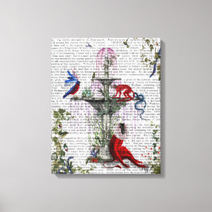 Scarlet Monkey Canvas Print