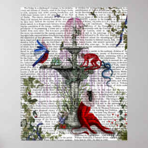 Scarlet Monkey Poster