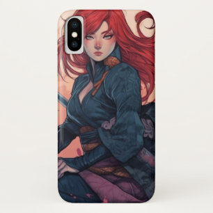 Scarlet Moon Kunoichi iPhone X Case