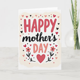 Scarlet Mothers Day Art Card