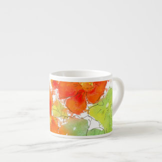 Scarlet Nasturtiums Espresso Mug