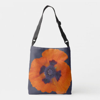 Scarlet Orange Poppy 1 Crossbody Bag