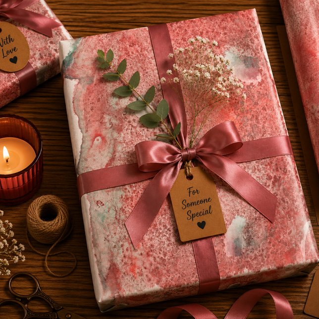 Scarlet Sediment Wrapping Paper Sheet (Creator Uploaded)