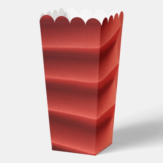 Scarlet Silk Fan Favour Box (Back)