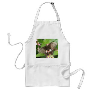 Scarlet Swallowtail Butterfly Macro Apron