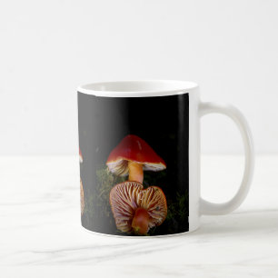 Scarlet Waxcap Mushroom Coffee Mug
