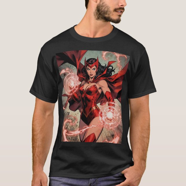 Scarlet Witch – Chaos Magic Unleashed T-Shirt (Front)