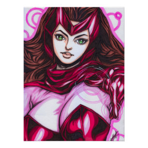 Scarlet Witch ~ Wanda Maximoff Poster