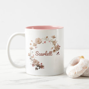 Scarlett Floral Mug