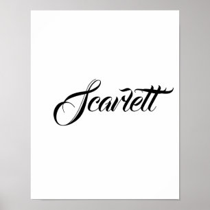 Scarlett Poster
