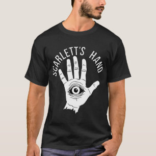 Scarlett's Hand Logo Men's Black T-Shirt