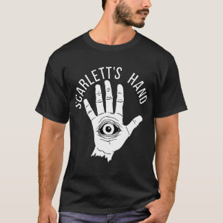 Scarlett's Hand Logo Men's Black T-Shirt