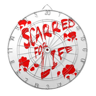 Scarred For Life Dartboard