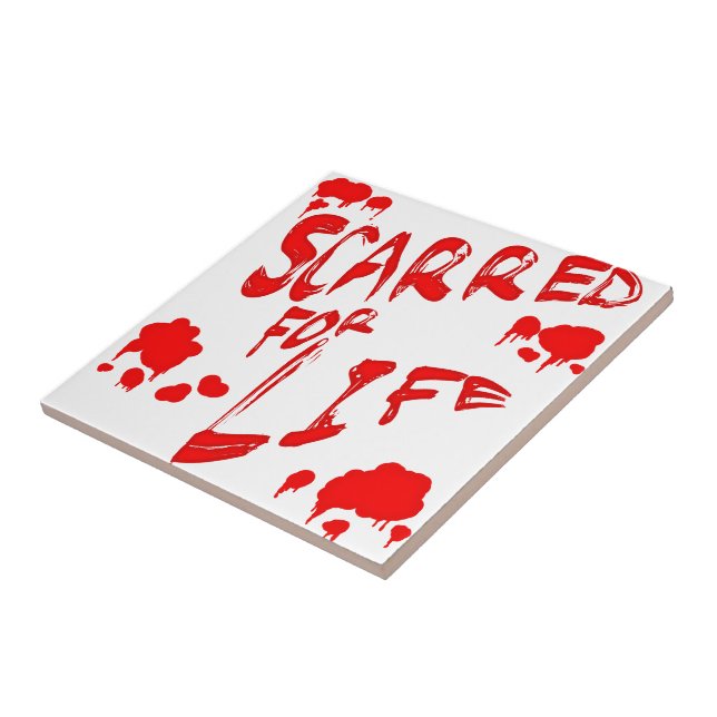 Scarred For Life Tile (Side)