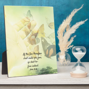 Scarred Hand Butterfly Plaque