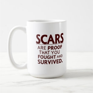 Scars of Survival Coffee Mug