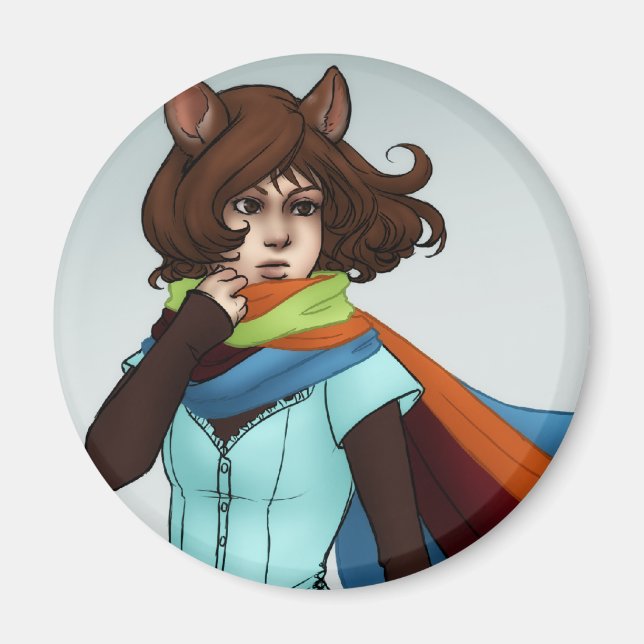 Scarves Magnet (Front)