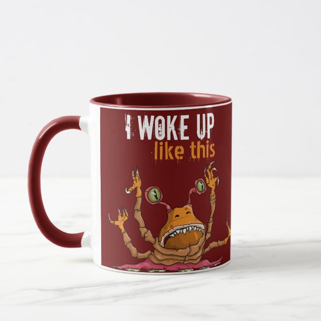 Scary Alien Creature Mug (Left)