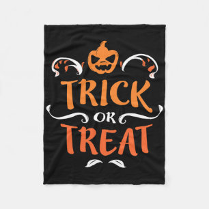 Scary And Funny Halloween 2 Fleece Blanket