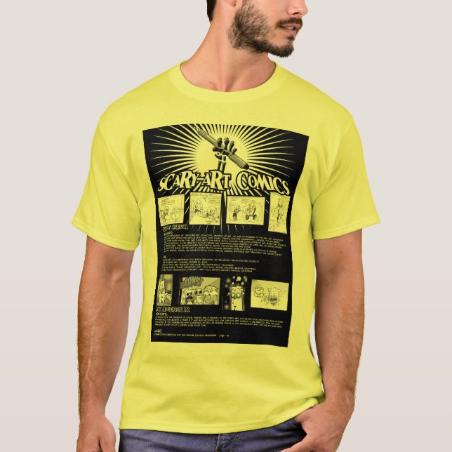 Scary-Art Comics T-Shirt (Front)