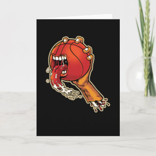 Scary Basketball Card