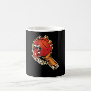 Scary Basketball Coffee Mug