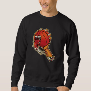 Scary Basketball Sweatshirt