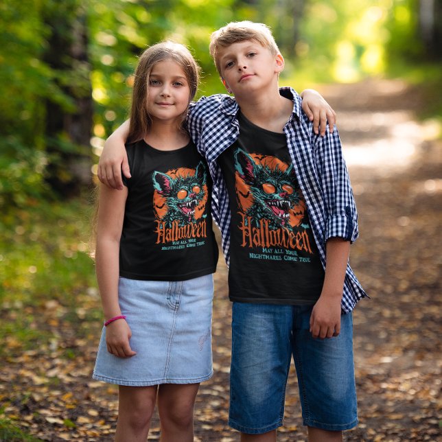 Scary Bat Halloween T-Shirt (Creator Uploaded)