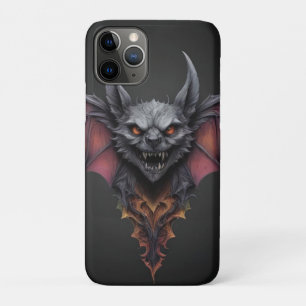 Scary Bat Ink Drawing, iPhone 11 Pro Case