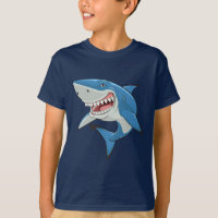 scary beach shark lovers