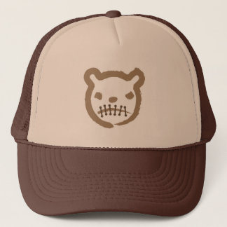 Scary bear trucker hat