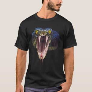 Scary Black Mamba Snake Halloween Costume Gift  T-Shirt