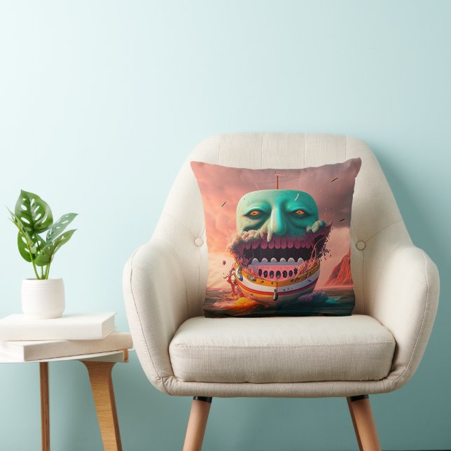 Scary boat cushion (Chair)