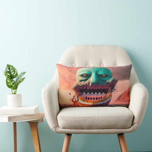 Scary boat lumbar cushion (Chair)