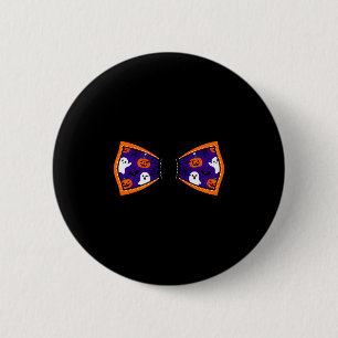 Scary Bow Tie For Halloween Funny Costume 6 Cm Round Badge