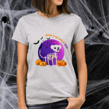 Scary Boxer Halloween Full Moon T-Shirt
