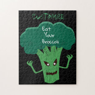 Scary Broccoli Thunder_Cove Jigsaw Puzzle