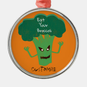 Scary Broccoli Thunder_Cove Metal Tree Decoration