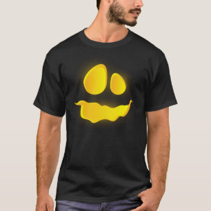 Scary Bumkin Smile Halloween Season  T-Shirt