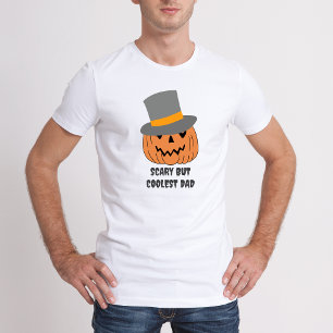 Scary but Coolest Dad Funny Halloween T-Shirt